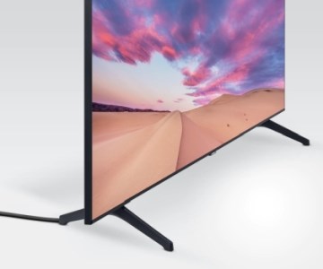 Samsung UE55TU7092UXXH ukrytí kabelů